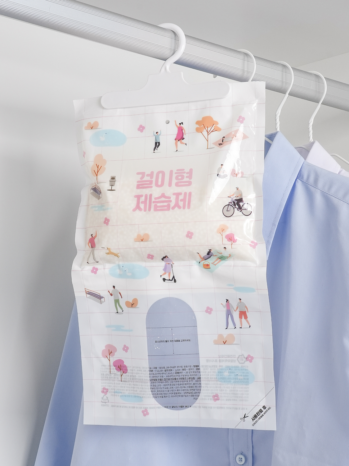 걸이형 제습제 400 g (딥플로럴향)
