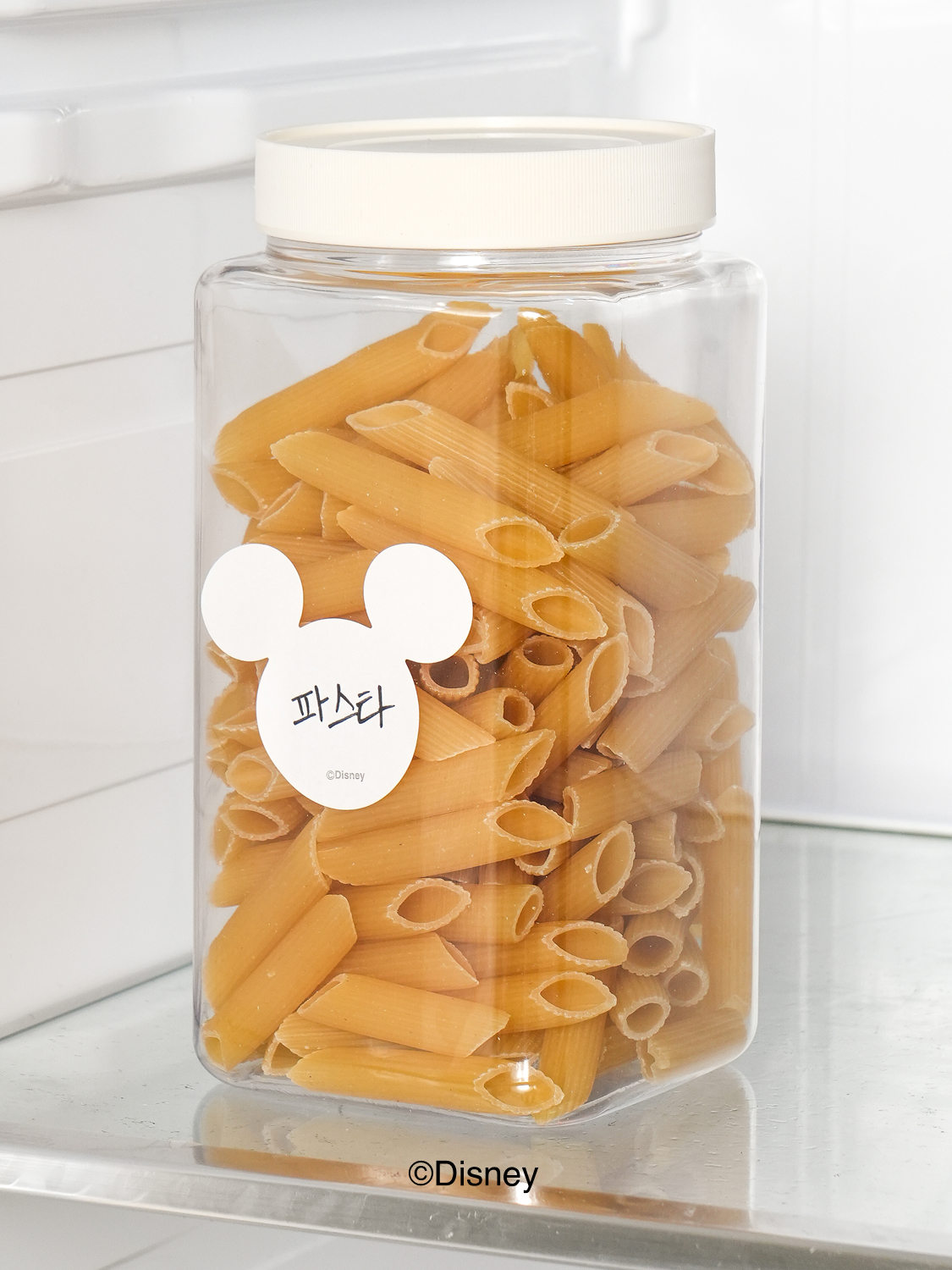 [스티커 포함] 디즈니 사각 저장 용기 800 ml