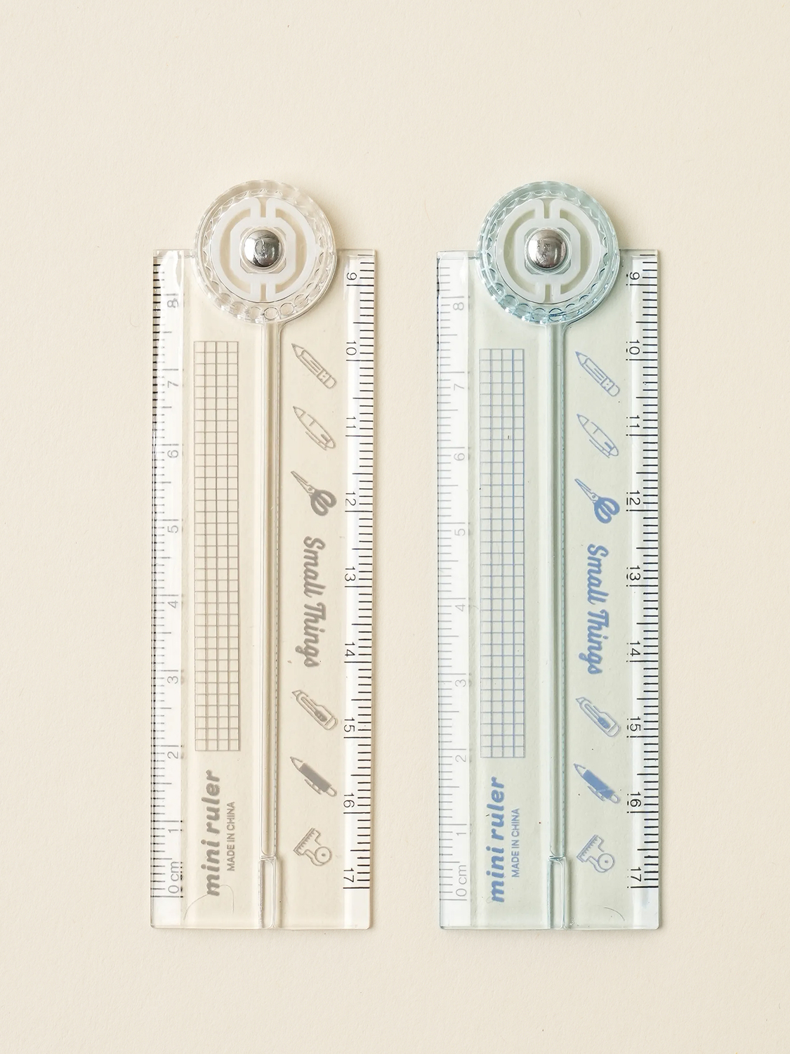 미니문구 접이식 자 17 cm 2개입