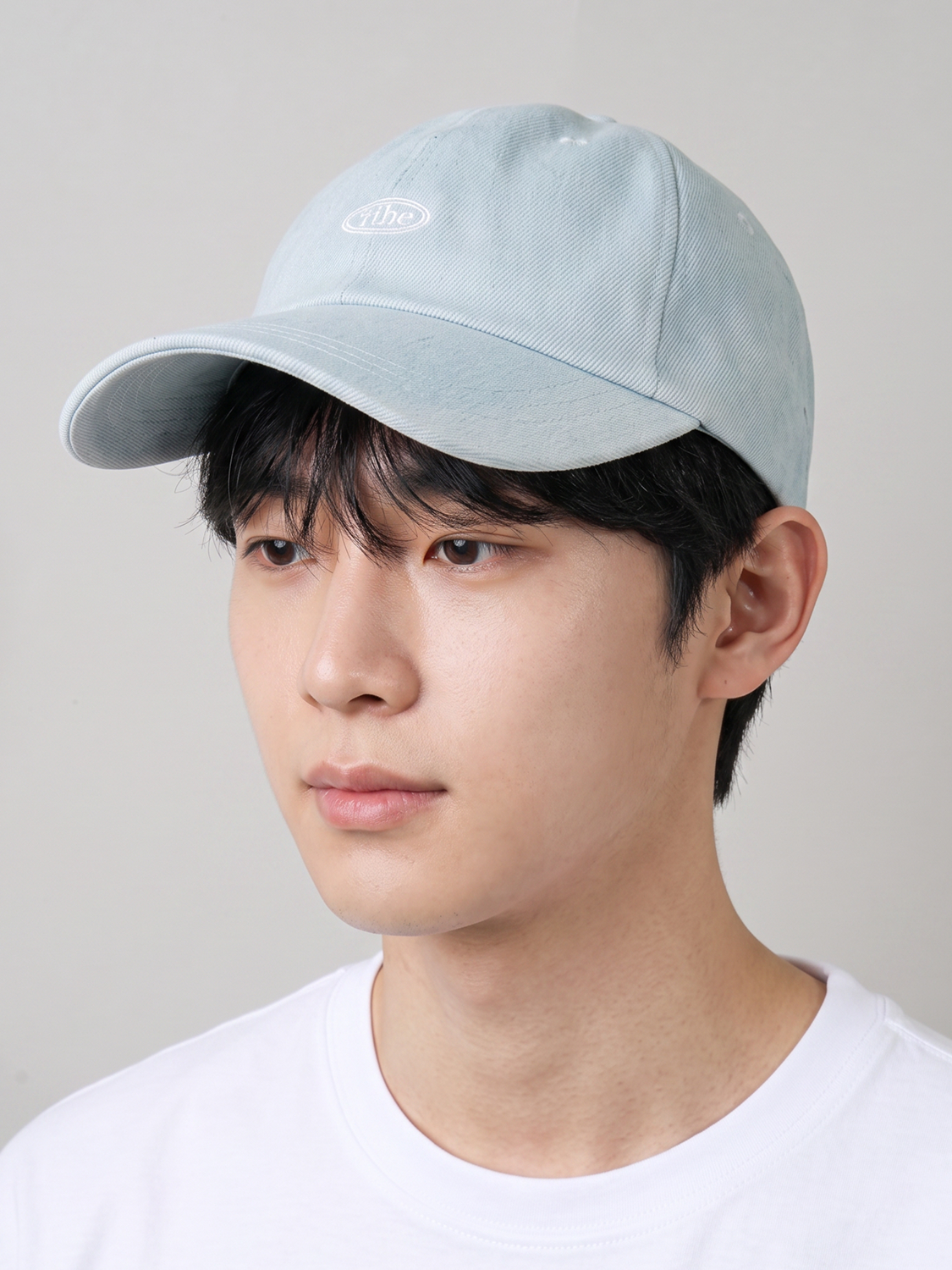 데님 볼캡 연청