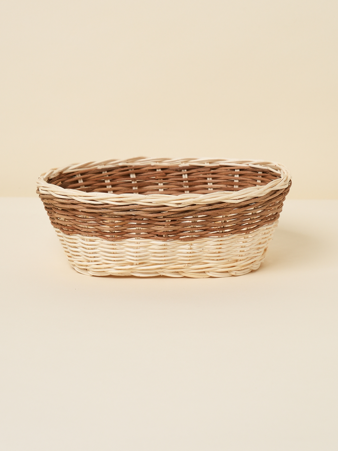 라탄 컬러 포인트 바구니 20 X 16 X 8 cm