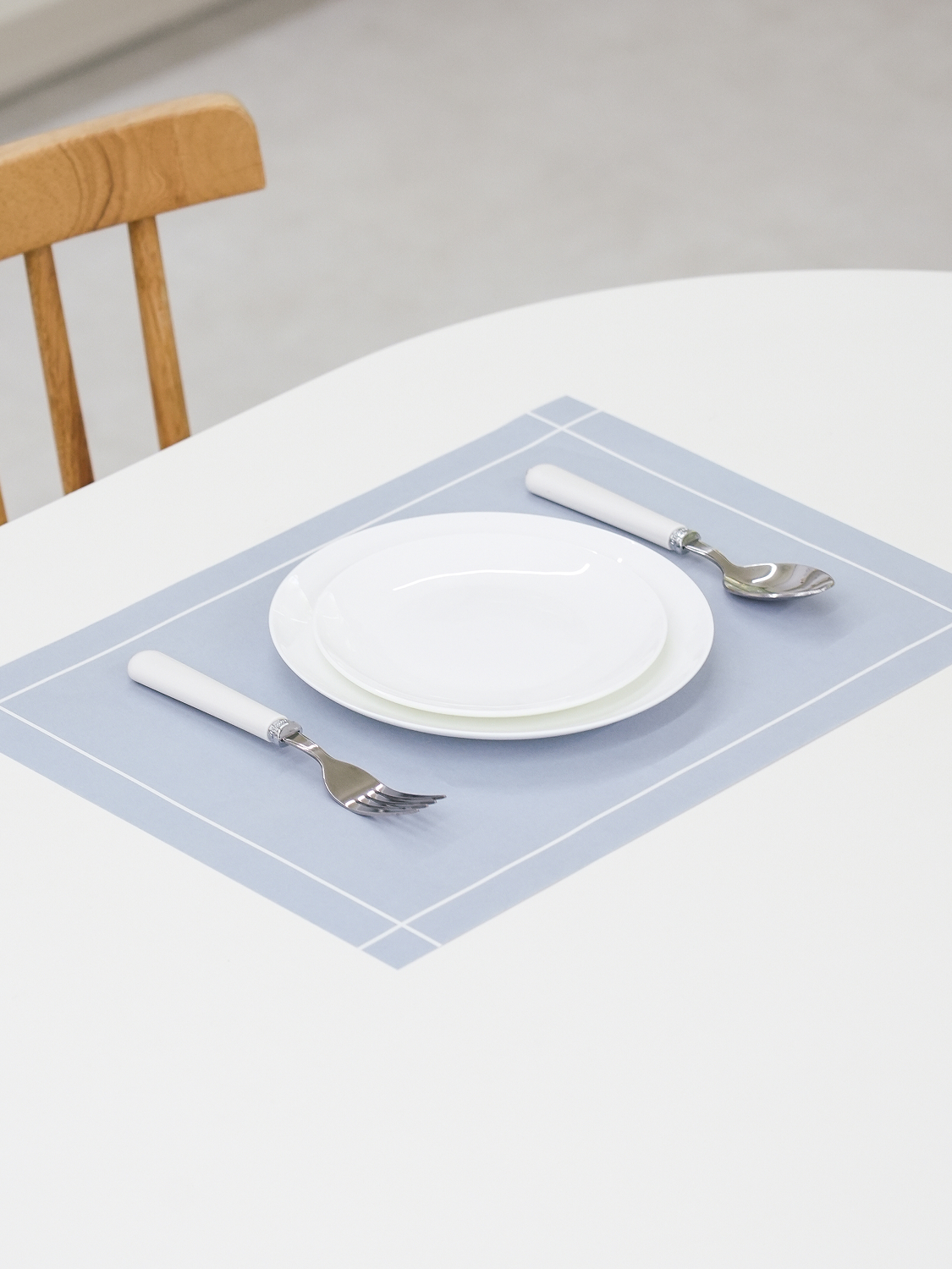 일회용 디자인 테이블 매트 43 X 31 cm 12매입