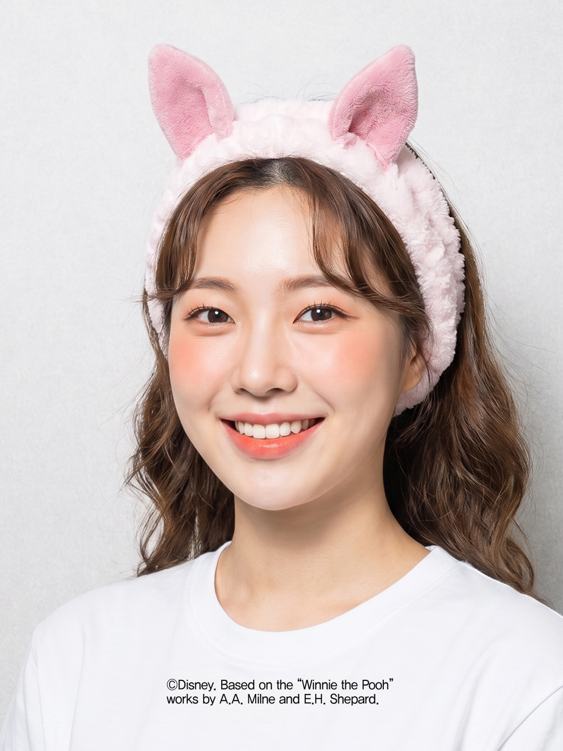 디즈니 베이커리 푸 귀 모양 헤어밴드 피글렛
