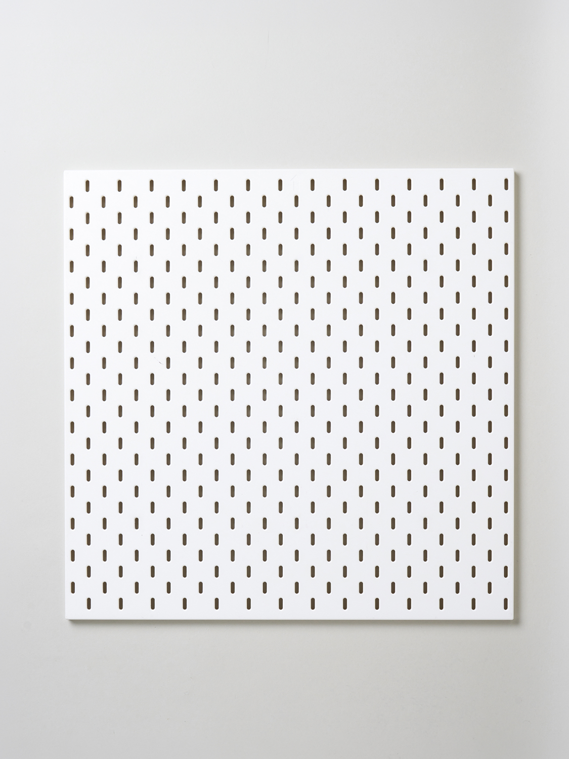 타원홀 타공판 화이트 56 X 56 cm