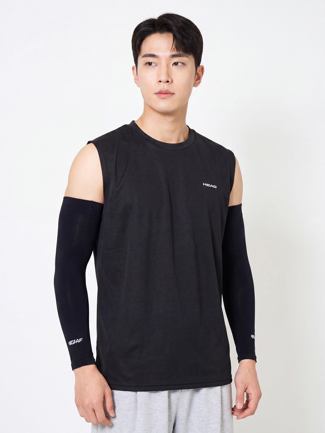 [UV 최대 99% 차단] 르까프 손목형 팔 토시 블랙