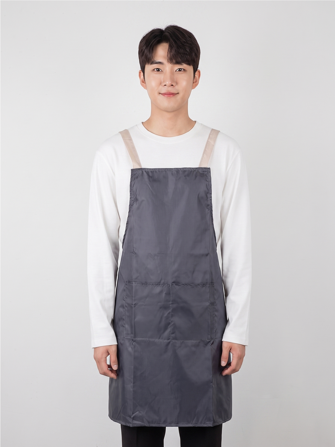 다이소 심플 방수 앞치마 70 X 80 cm