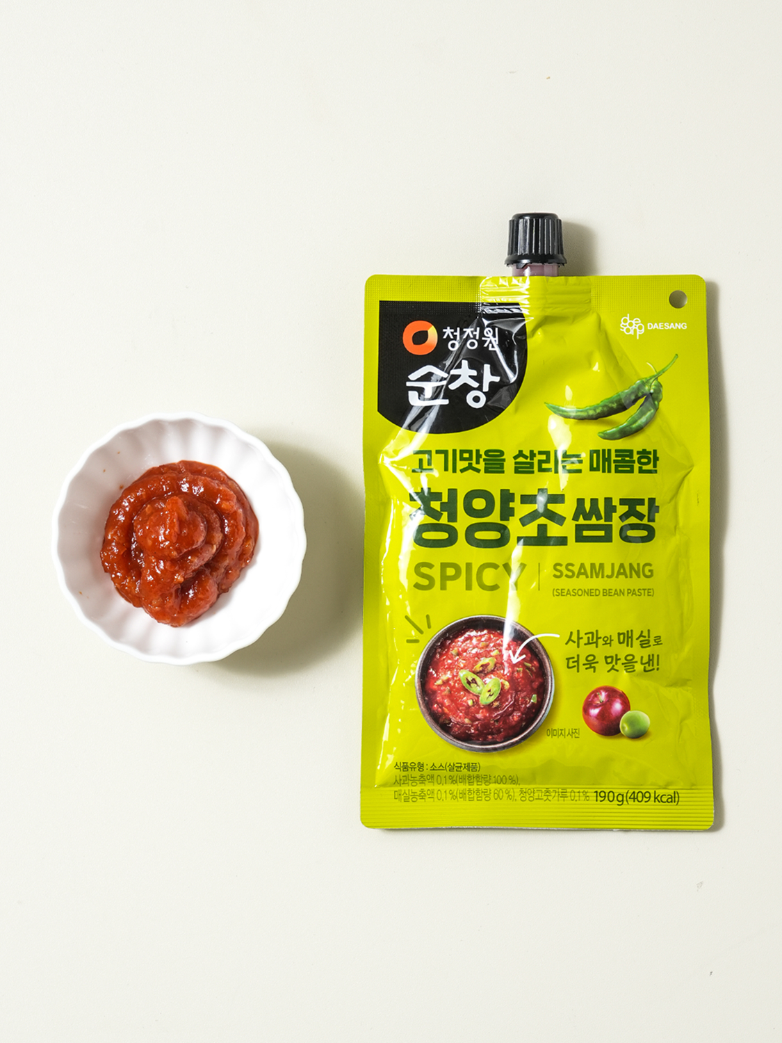 대상 청정원 순창 청양초 쌈장 190 g