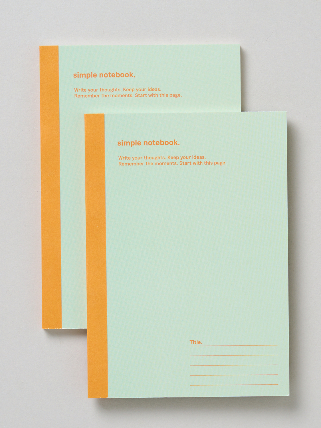 Two sets of A6-sized tape notes, each containing 50 sheets.