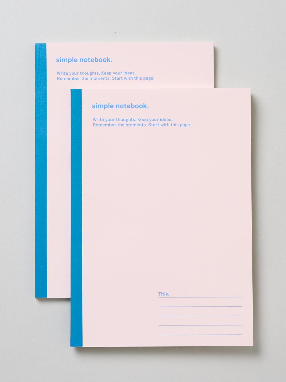 Two sets of A5-sized tape notes, each containing 40 sheets.