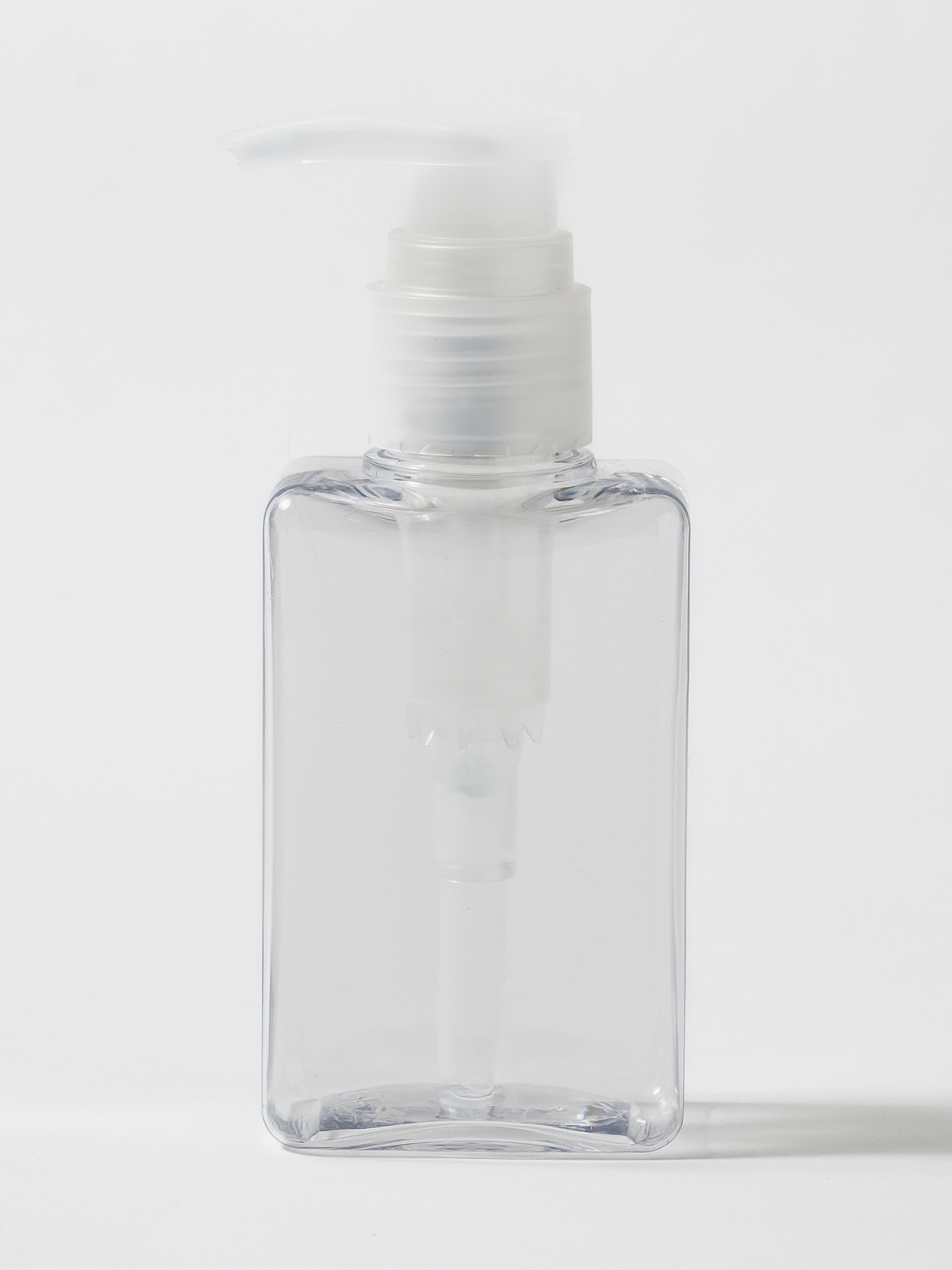 심플 직사각 펌프 용기 100 ml