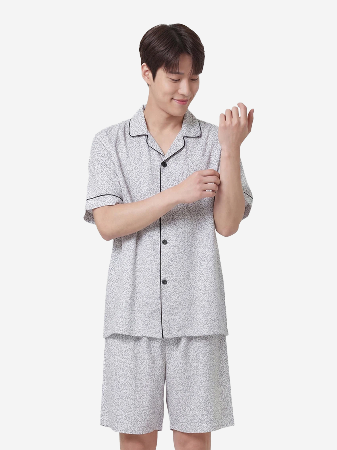 레이온 리오셀 반바지 파자마 XL 그레이