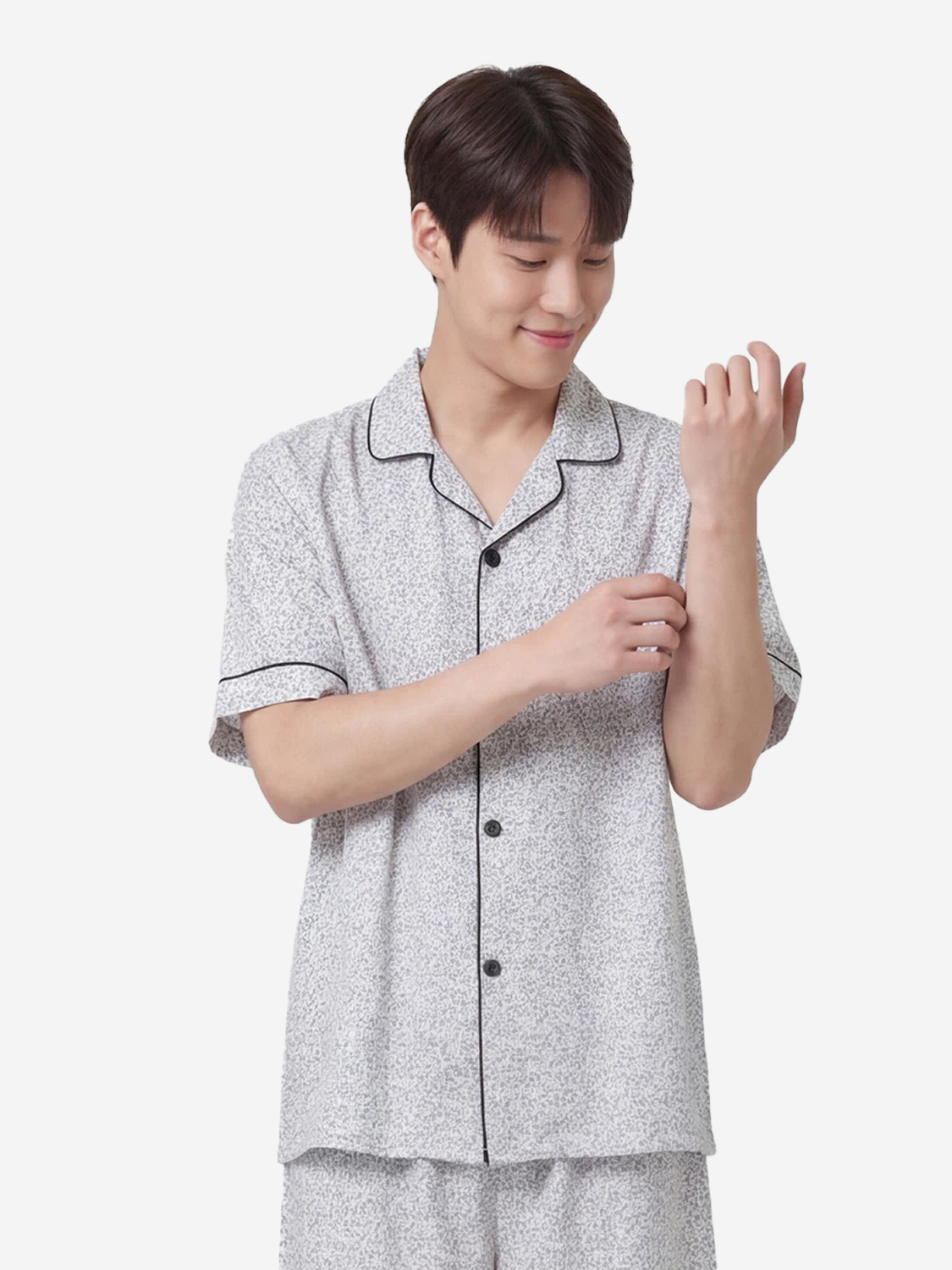 레이온 리오셀 반팔 파자마 XL 그레이