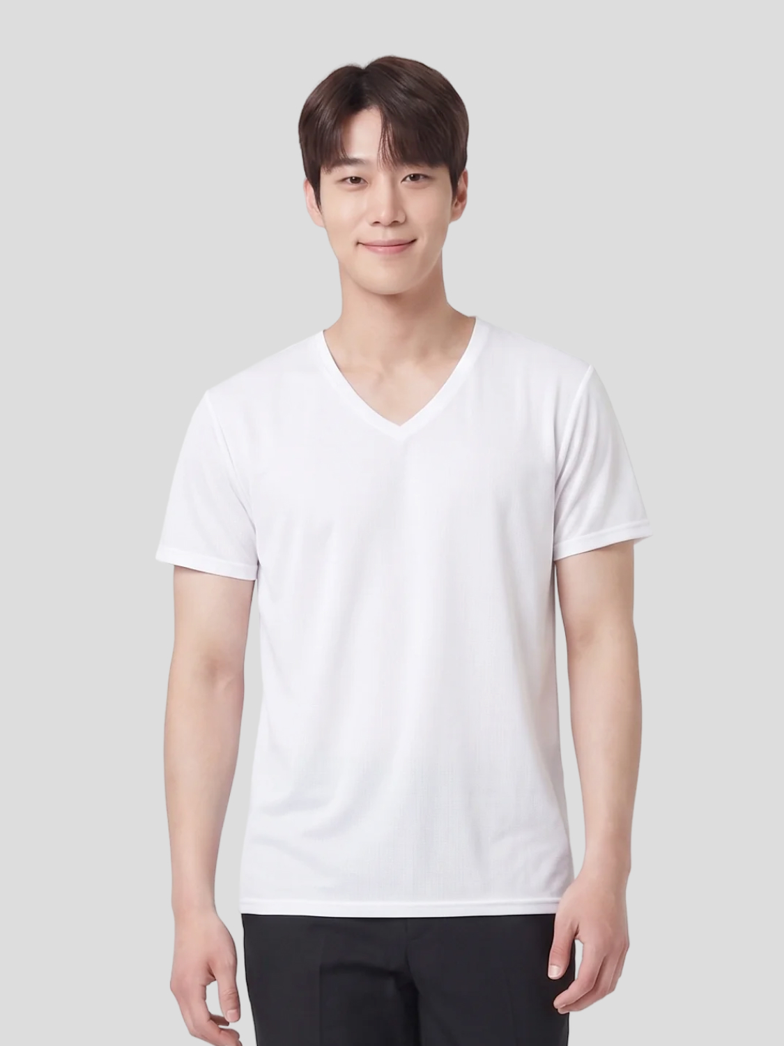 ezcool Mesh V-Neck Short Sleeve T-Shirt M/L/XL/XXL White