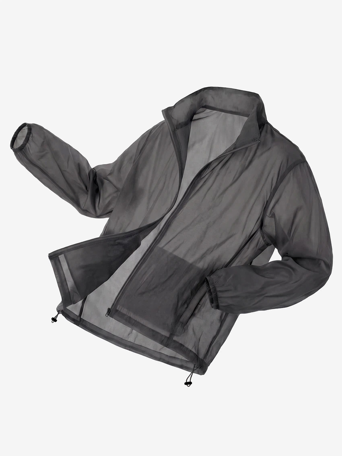나일론 경량 집업 바람막이 2XL 다크그레이