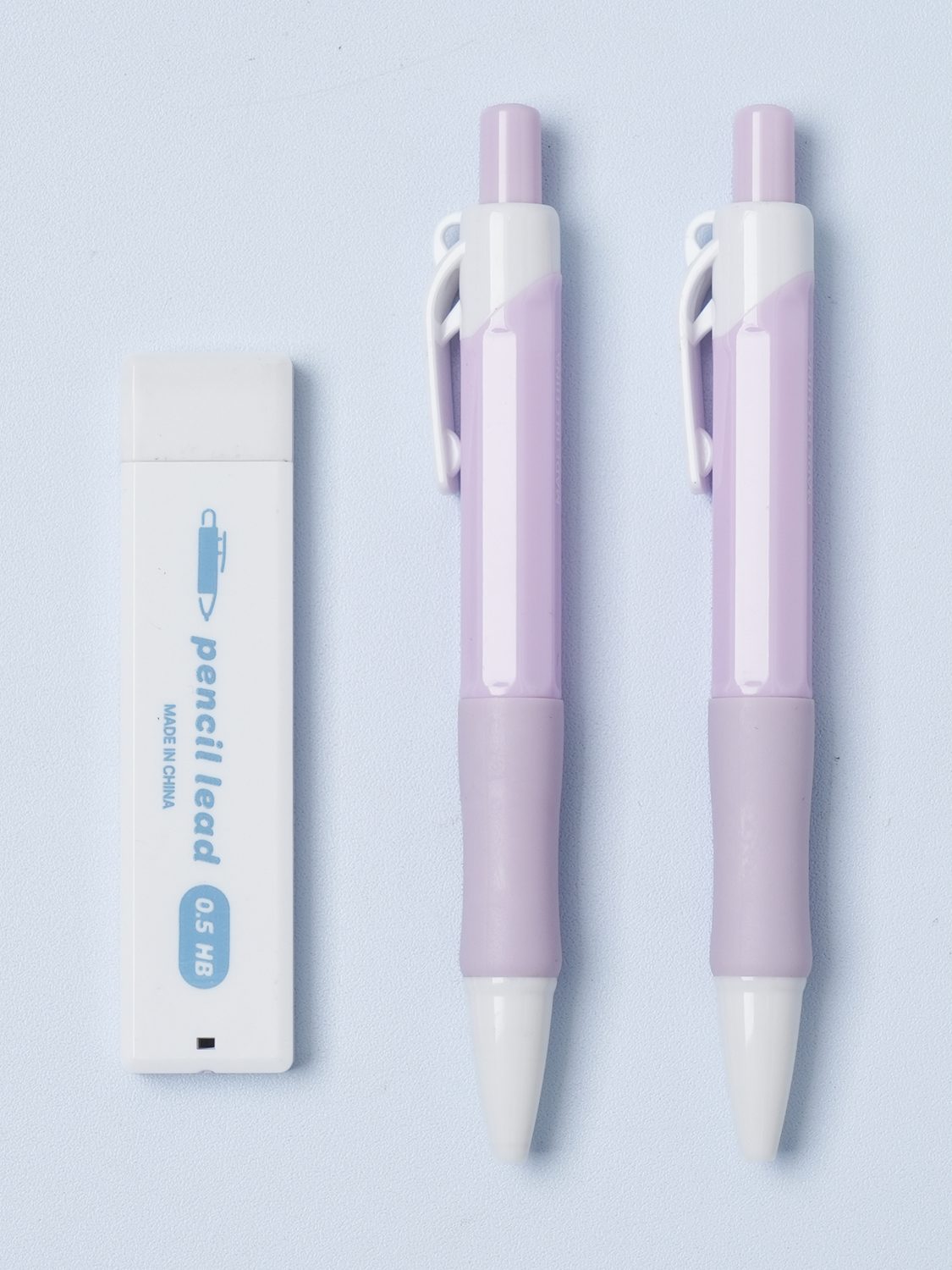 미니문구 컬러 샤프＆리필심 세트 0.5 mm 2개입