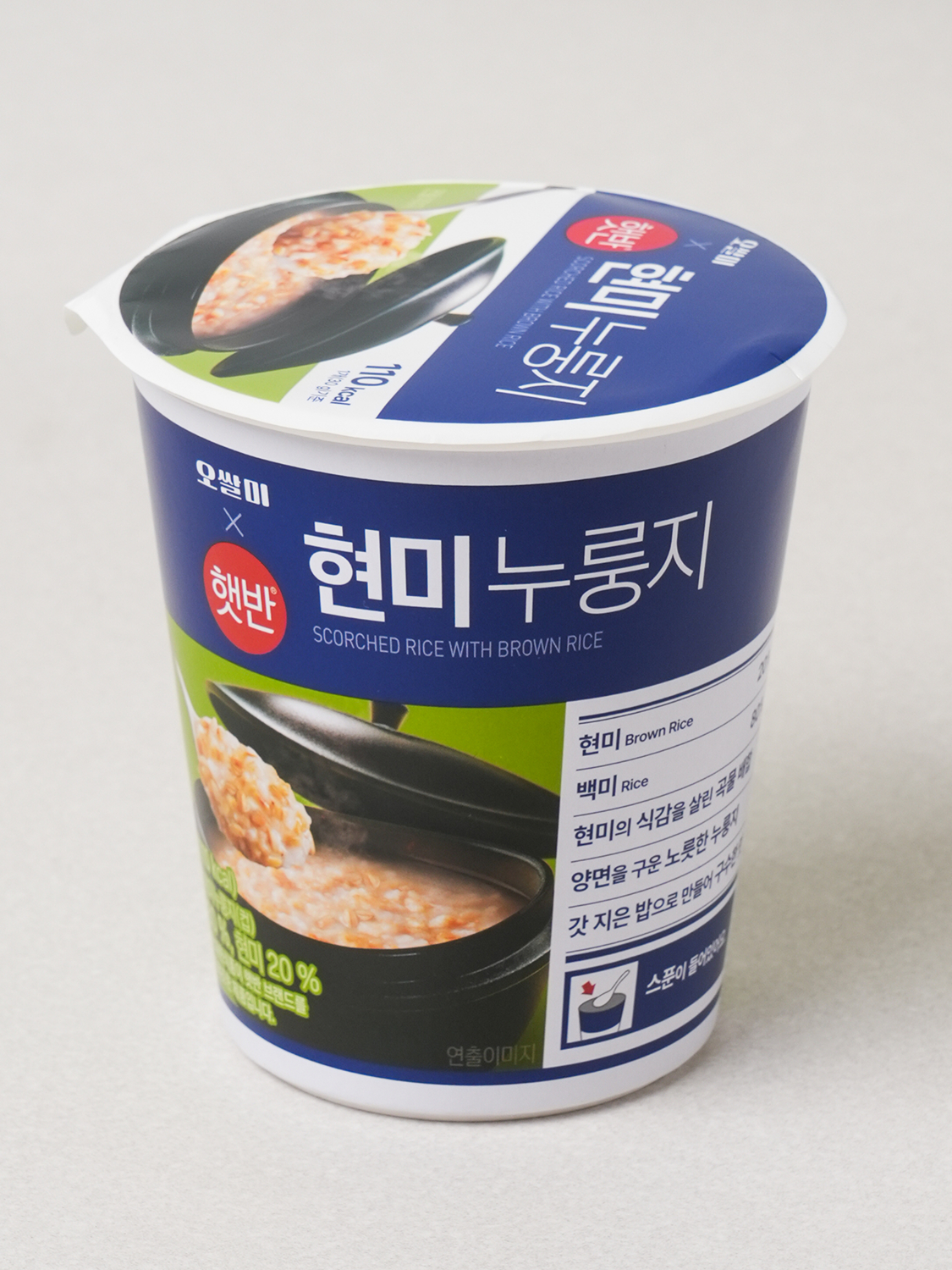 CJ 오쌀미 햇반 누룽지 30 g 현미