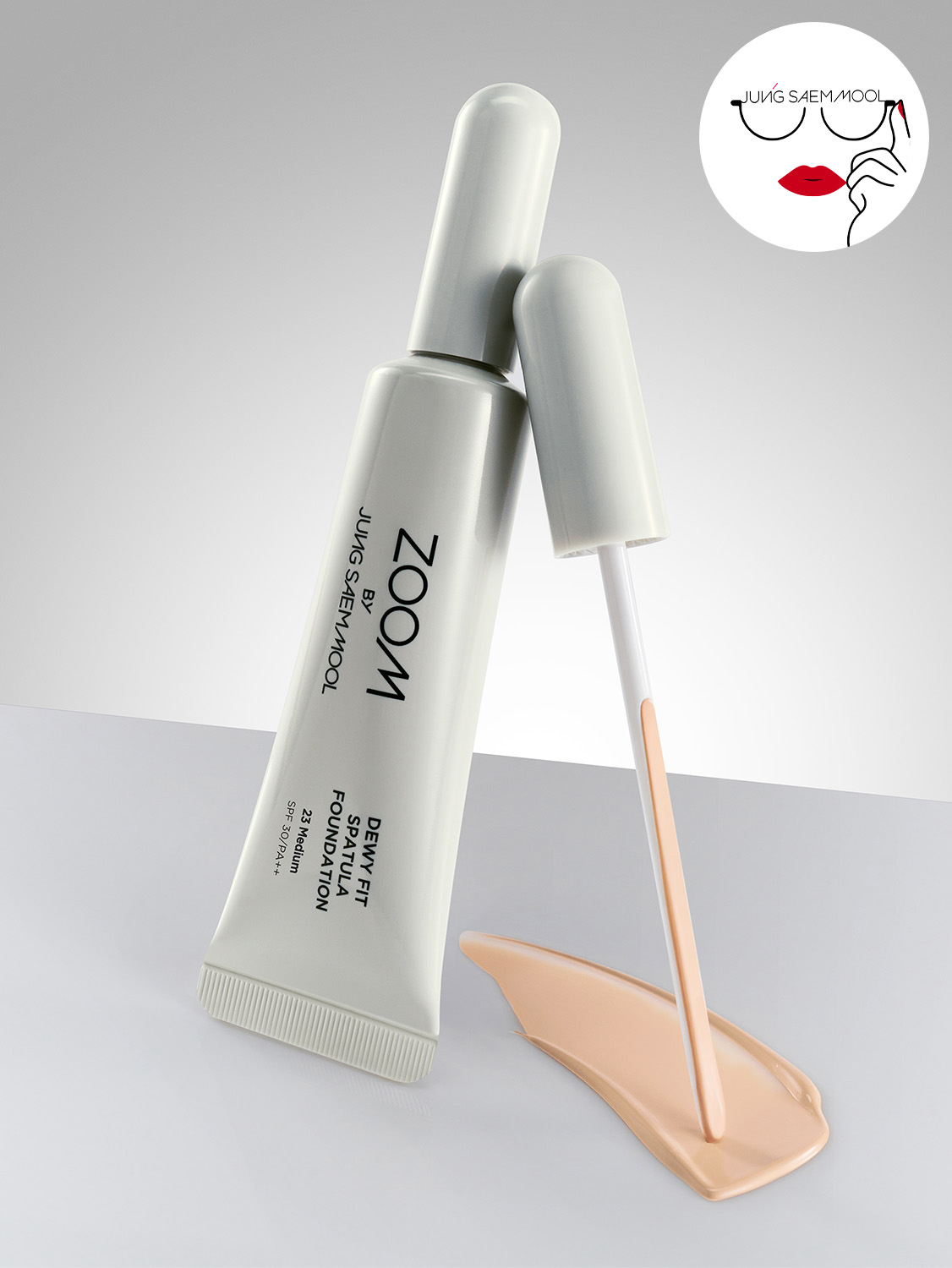 [23호 미디엄]줌 바이 정샘물 듀이핏 스파츌라 파운데이션 25 ml