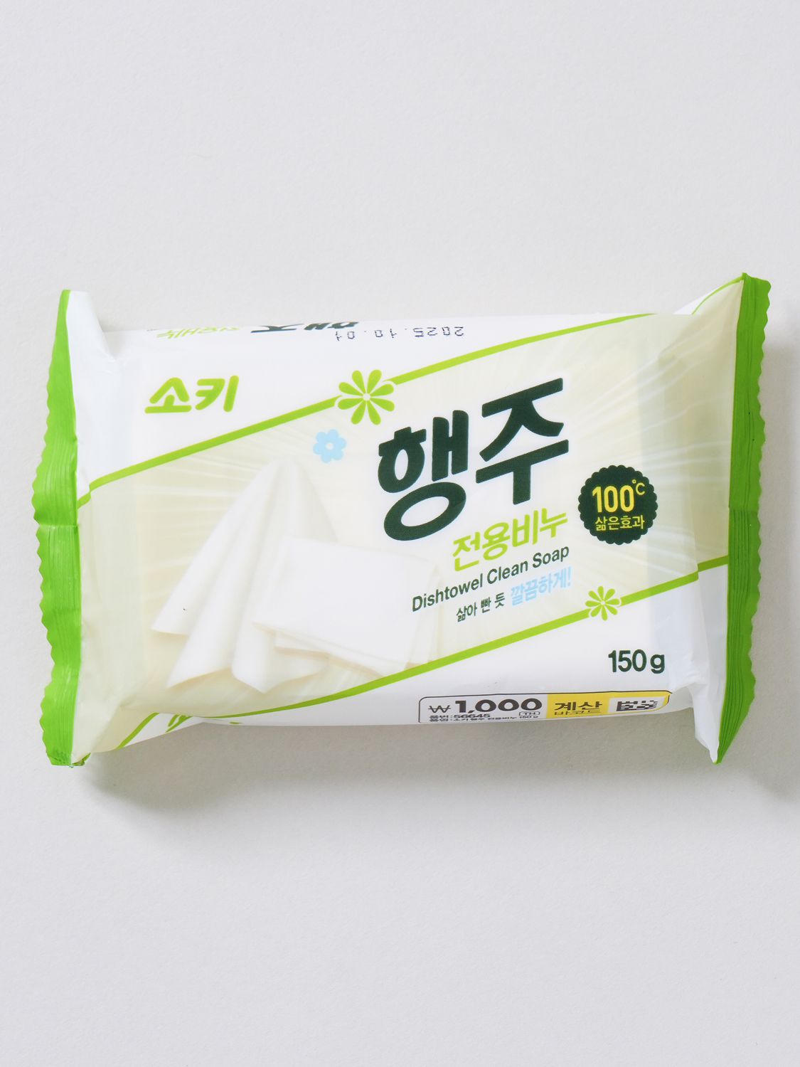 다이소 무궁화 행주 전용 비누 150 g