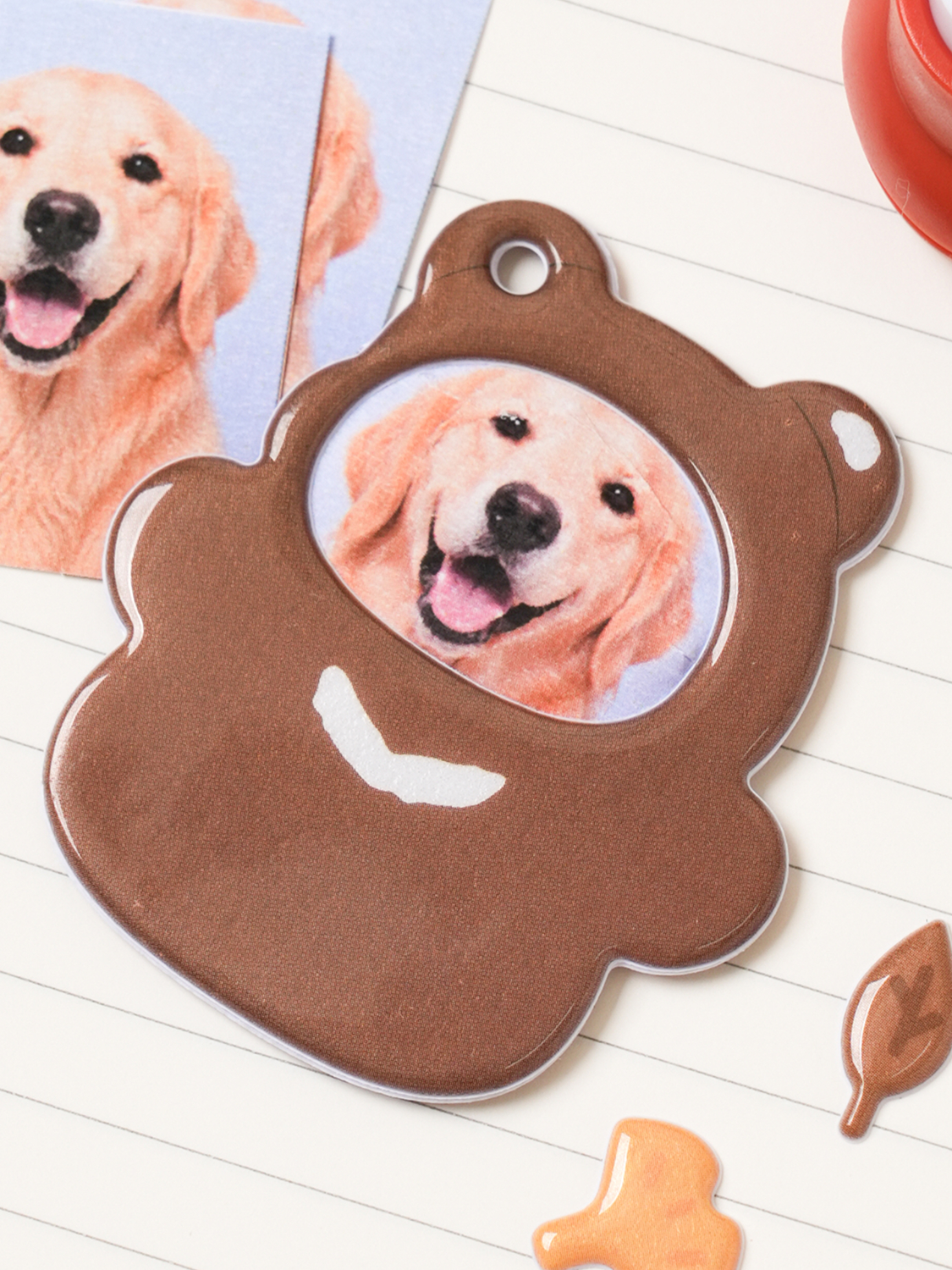 Fall-themed photo frame stickers (2 sets)