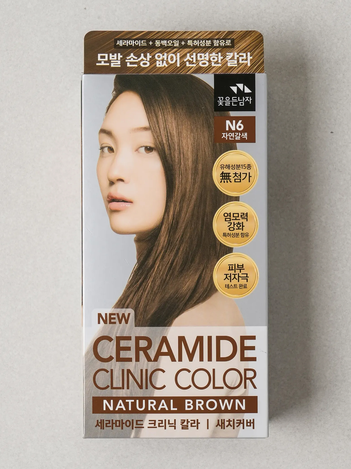FLOR de MAN New Ceramide Clinic Color N6 Natural Brown