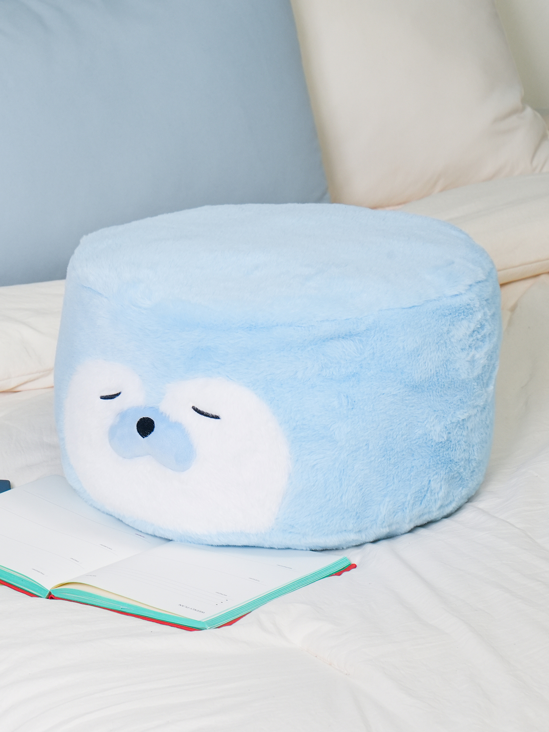 Walrus-shaped plush toy