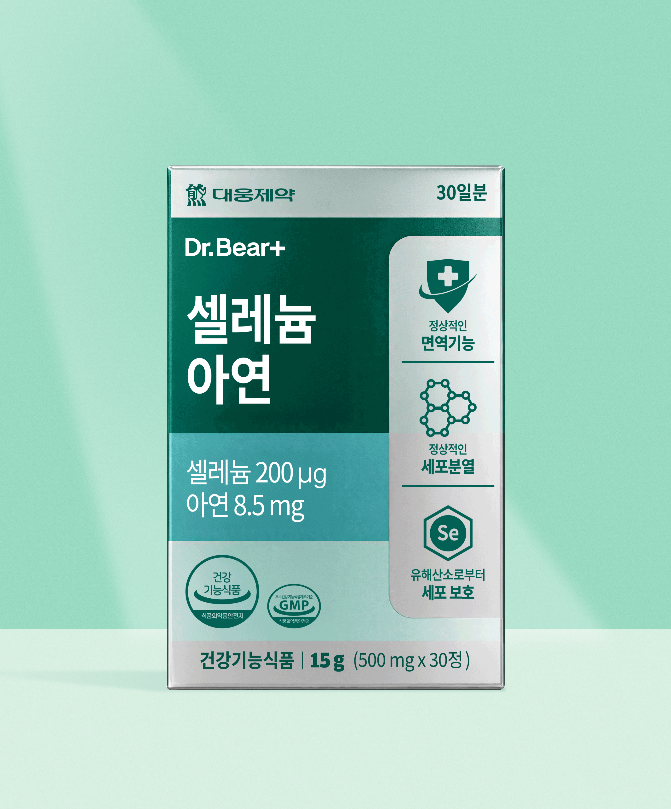 대웅제약 셀레늄 아연 30정 30일분