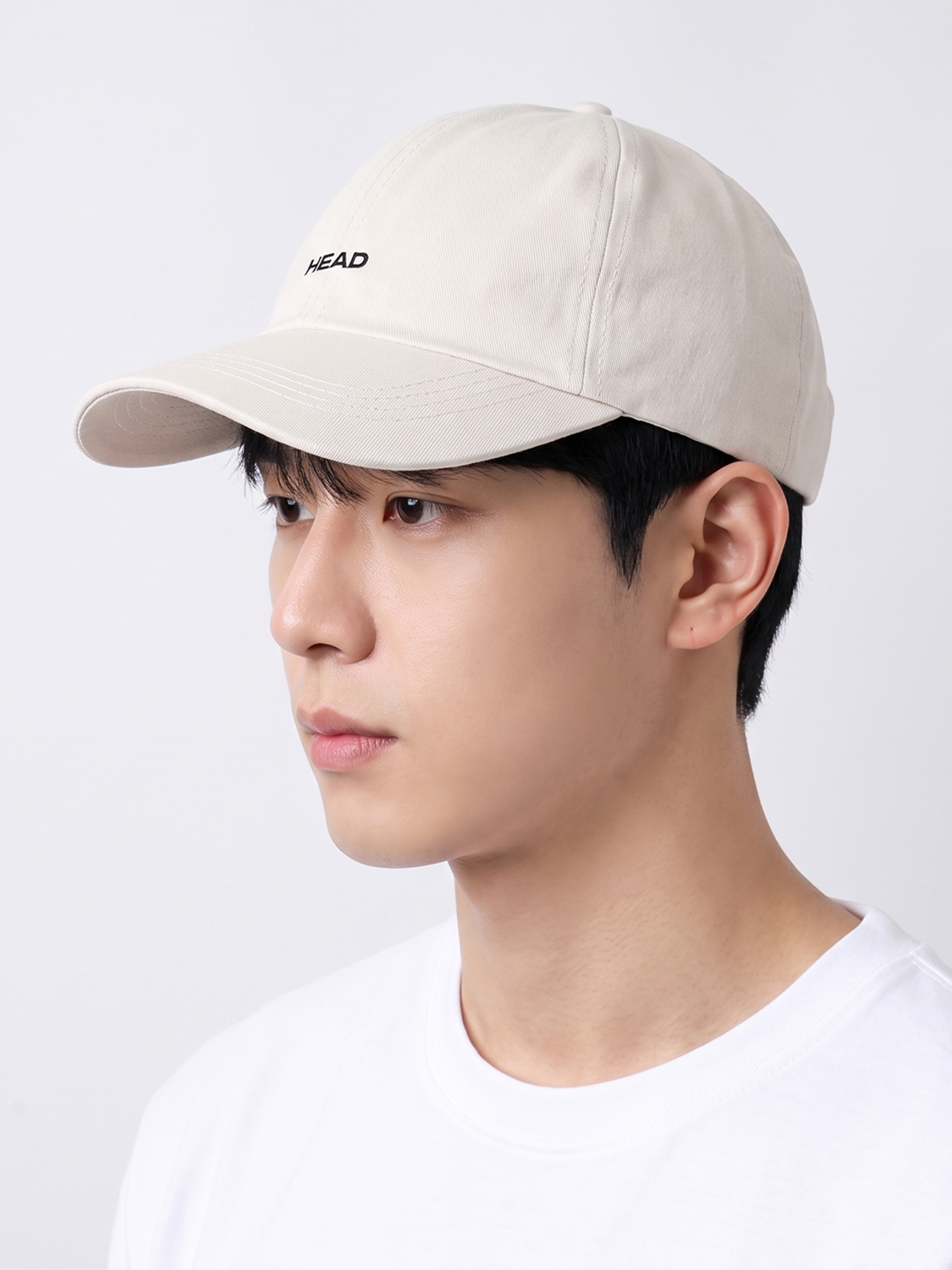 HEAD Basic Baseball Cap, Ivory Color
