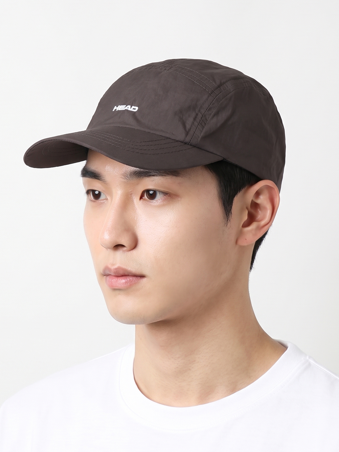 HEAD nylon lightweight running cap, brown