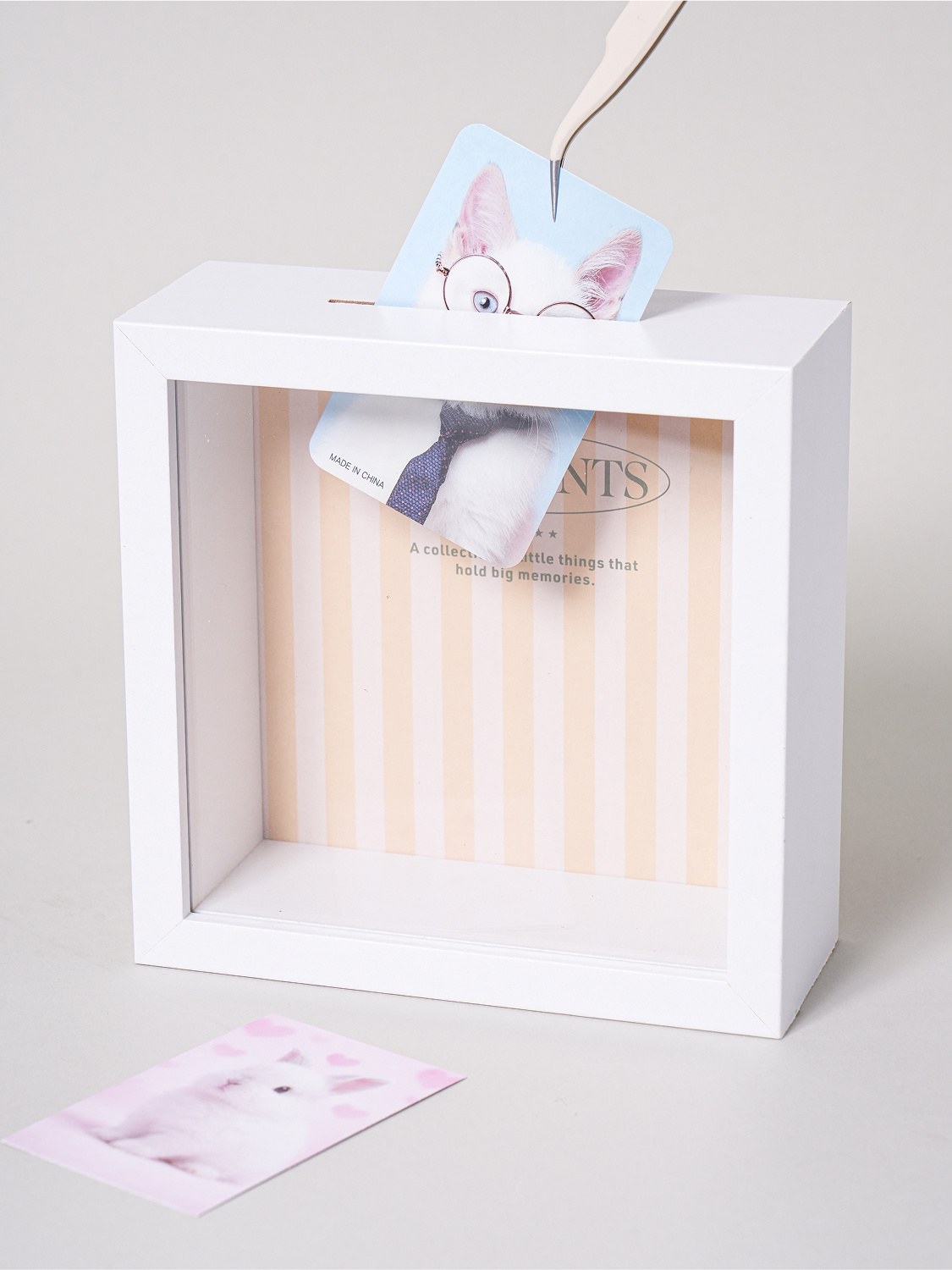 티켓 보관 액자 15 X 15 X 6 cm
