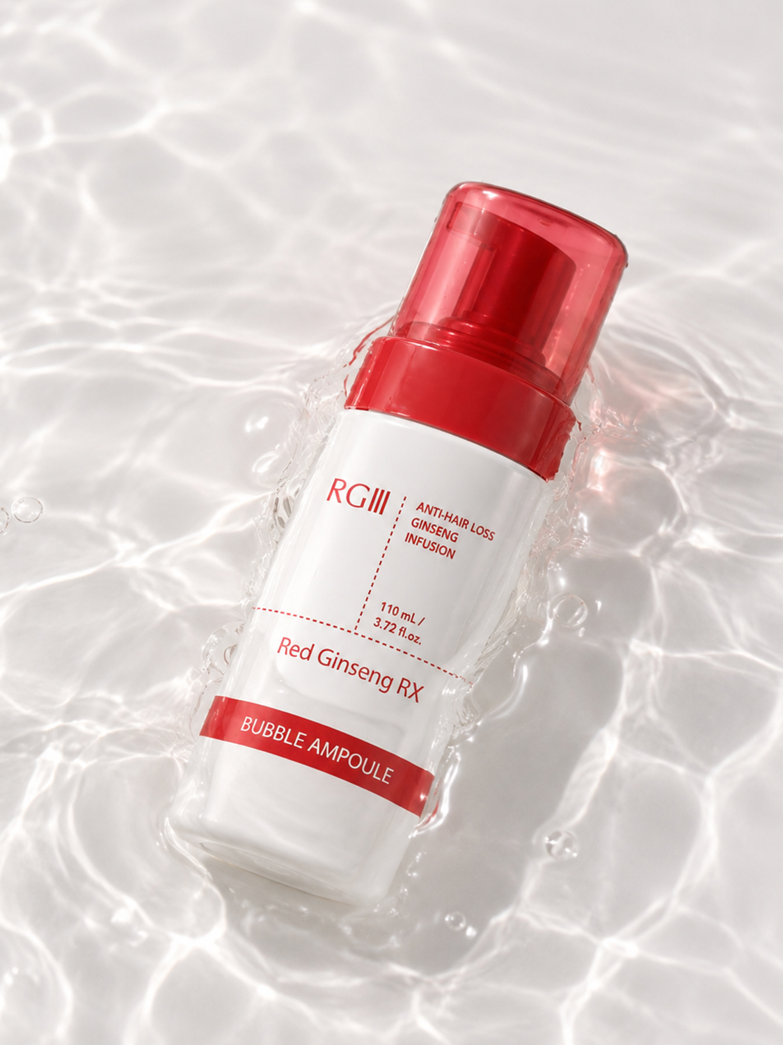 RG3 Red Ginseng RX Scalp Bubble Ampoule 110 ml