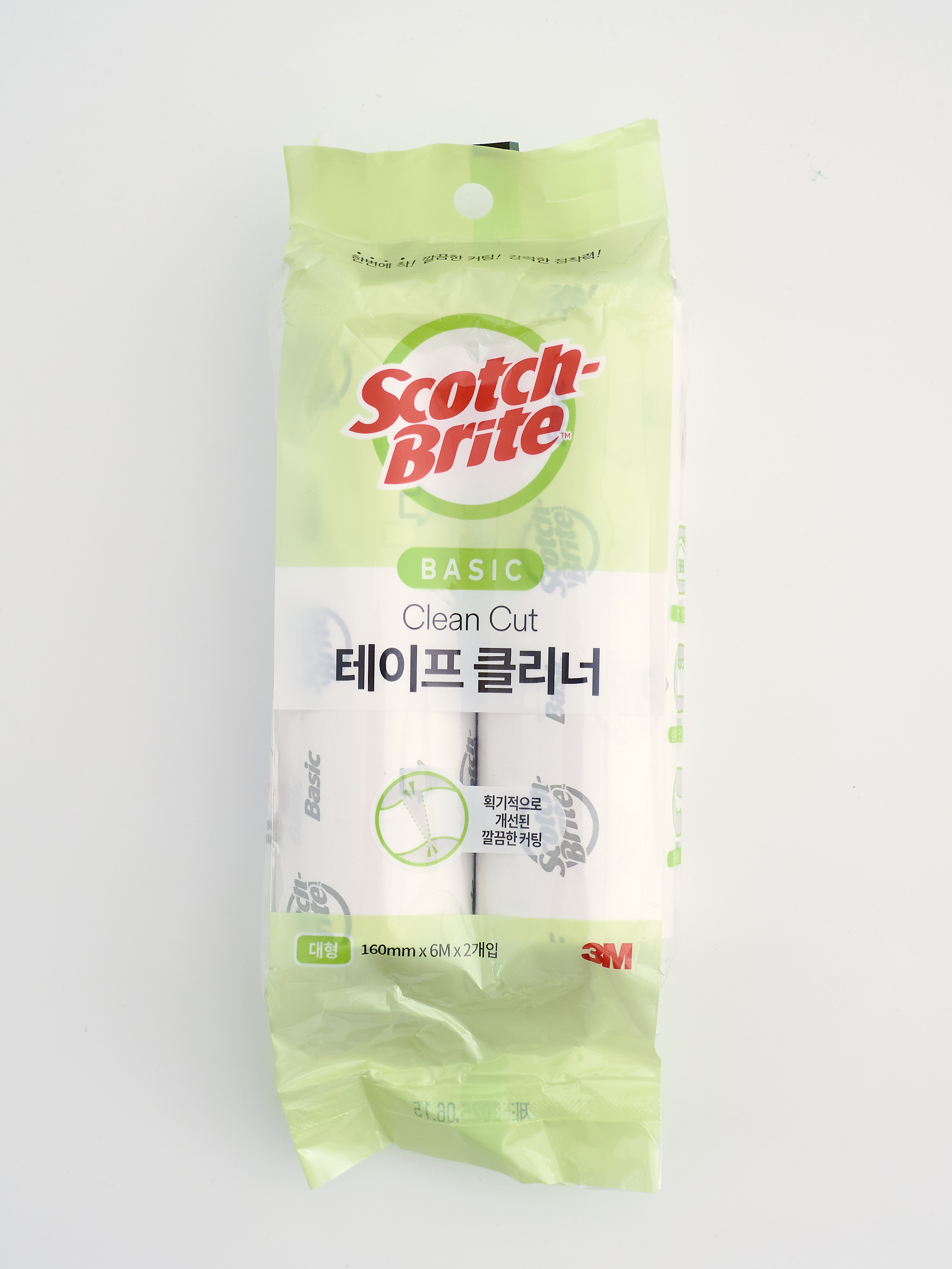 3M 스카치-브라이트 스카치 브라이트 테이프 클리너 리필 16cmX6m 2P