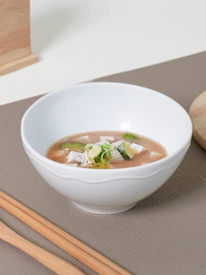 경량 양각 라인 대접 13 cm