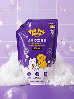 [펫] 포포몽 낼름 주방 세제 500 mL