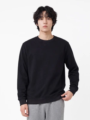 [최초 출시] 니트 긴팔 티 M/L/XL 블랙