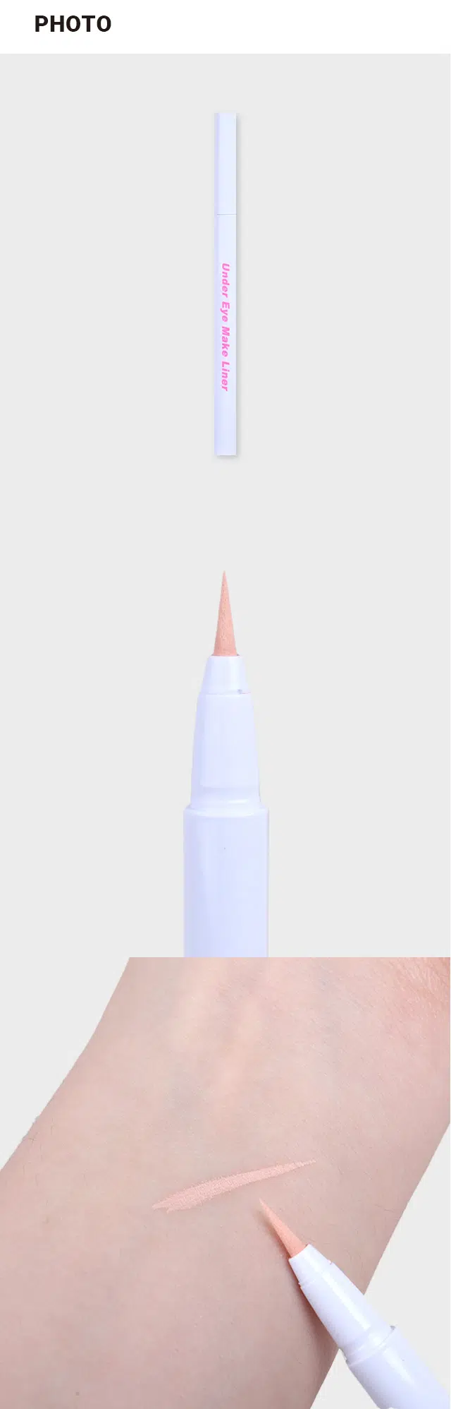 Super-easy aegyo-sal volume maker. Under Eye Make Liner. Make a pink beige color liner. Transform your look with just one aegyo-sal. Flat, before, blurry eyes. Change! After, volume! Three-dimensional eyes. Everyone with these concerns, gather here! Various makeup concerns: My mid-eye area is long, so I'm worried about my eyeshadow powdering. I hate it so much. Aegyo-sal makeup with a brush makes the mid-eye area look shorter! Longer lasting without powdering! As I age, my eyes get sagging and lifeless. Brighten your face with a double-fold eyeliner, and the pink beige will add a vibrant pop of color! Create a more open-looking double-fold eyeliner! The optimal volume color. Natural color. A subtle blend of light beige and pale pink creates a full, voluminous look, just like your natural aegyo-sal. Thick and slammed. Drawn with a double-fold eyeliner. Aegyo-sal volume + double-fold eyeliner. Create a horizontally elongated look with double-fold eyeliner. Create a full, voluminous aegyo-sal! More sophisticated. Soft and elastic brush #No irritation #Easy for anyone 0.1mm super easy volume makeup, aegyo-sal volume liner (beige) [How to use] Shake 2-3 times with the tip pointing downwards. 2. If the entire brush is dry or foundation does not come out well, wipe the tip of the station or eyeshadow brush with a wet tissue to prevent the contents from coming out. Use it horizontally and apply the color on the back of your hand. After that, close the container cap. [All ingredients] Purified water, ethanol, titanium dioxide, butylene glycol, acrylates/octylacrylamide copolymer, 1,2-hexanediol, aminomethyl propanol, glycerin, laureth-25. Ethylhexylglycerin, aluminum hydroxide, sodium polyaspartate, red iron oxide, phenoxyethanol, xanthan gum, diethylhexyl sodium sulfosuccinate, ceteth-20, sodium dehydroacetate, disodium EDTA, PEG-45 stearate Under Eye Under Eye [Precautions for use] If you experience any abnormal symptoms or side effects such as swelling or itching due to direct sunlight after use, consult a specialist, etc. 2) Keep out of reach of wounded areas, etc. Keep out of reach of eyes. If it gets into your eyes, rinse immediately. Product number: 1034523 Product name: Aegyo Liner (Beige) Consumer Life Dissolution Payment: 341-14, Sicheong-ro, Hwaseong-si, Gyeonggi-do: 0.5g Manufacturing number and expiration date: Separately indicated MADE IN KOREA You can consult us if there is a problem with this product. You can follow the Consumer Dispute Resolution Standards. Please shake well before use, not in the known 'downward' direction. The contents of this product information (product details, product/description) are directly registered by the partner company. Size Under approx. 13cm Eye Make Liner approx. 1cm The product size may have a slight error depending on the measurement method, and the product color may differ depending on the monitor settings. [Precautions for use] 1) If you experience any abnormal symptoms or side effects such as red spots, swelling, or itchiness on the area of ​​use due to direct sunlight when using or after using cosmetics, consult a specialist. 2) Do not use on wounded areas, etc. 3) Precautions for storage and handling a) Keep out of reach of children b) Store away from direct sunlight *If it gets into your eyes, rinse immediately. Product number: 1034523 Product name: Aegyo Liner (Beige) Cosmetics responsible seller: Organic Farm Korea Co., Ltd. 341-14 Sicheong-ro, Hwaseong-si, Gyeonggi-do Consumer counseling center: 080-866-6868 Capacity: 0.5 g If there is a problem with this product, you can exchange or receive compensation in accordance with the Fair Trade Commission's 'Consumer Dispute Resolution Standards' notice.