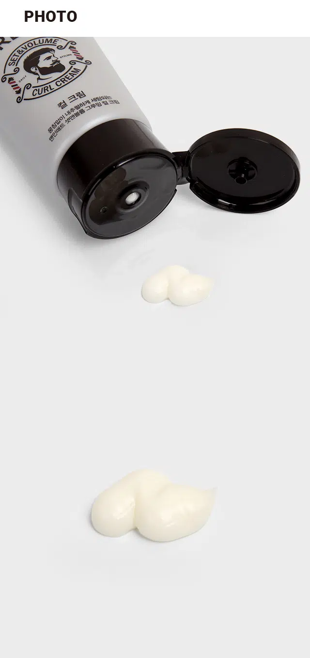 Elastine Man in Matt Set & Volume Curl Cream 150 ml