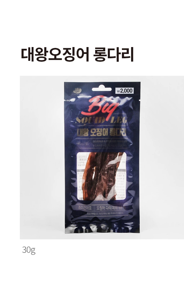 青海 Daewang 鱿鱼 Rongdari 30g source detail 1