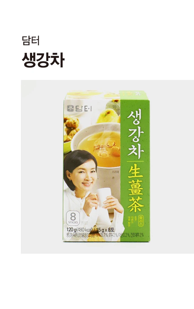 Damteo Saenggangcha Plus 120g (15gx8片装) source detail 1