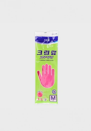 크린랲 고무장갑 M