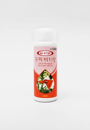 [펫] 바이타 구피 비타민 120ml