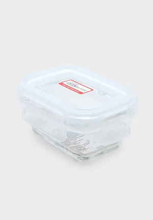 내열유리 직사각 밀폐용기 150ml 화이트