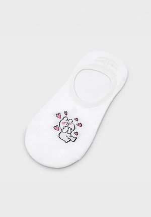 오버액션토끼 여성용 덧신