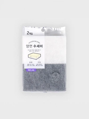 사각 필터 수세미 2개입