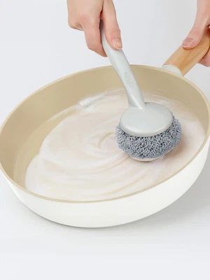 폴리 손잡이형 수세미 (리필포함)
