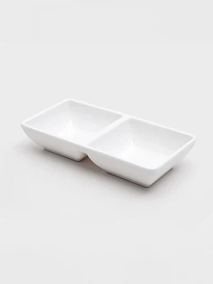 심플 멜라민 2칸 종지