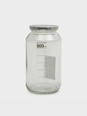 다용도 유리 저장용기 900ml