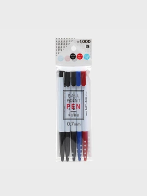 이지볼 유성펜 5개입 (0.7mm/혼합)