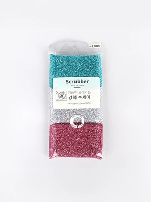 강력 수세미 3개입