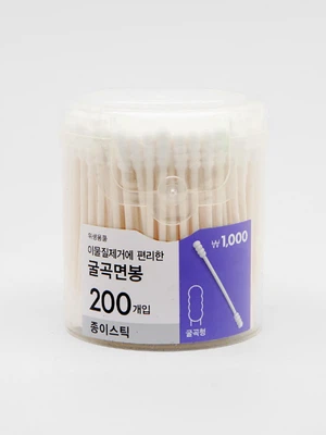 나선형 종이 면봉 200P