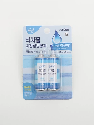 터치필 리필 2개입 (아쿠아향)